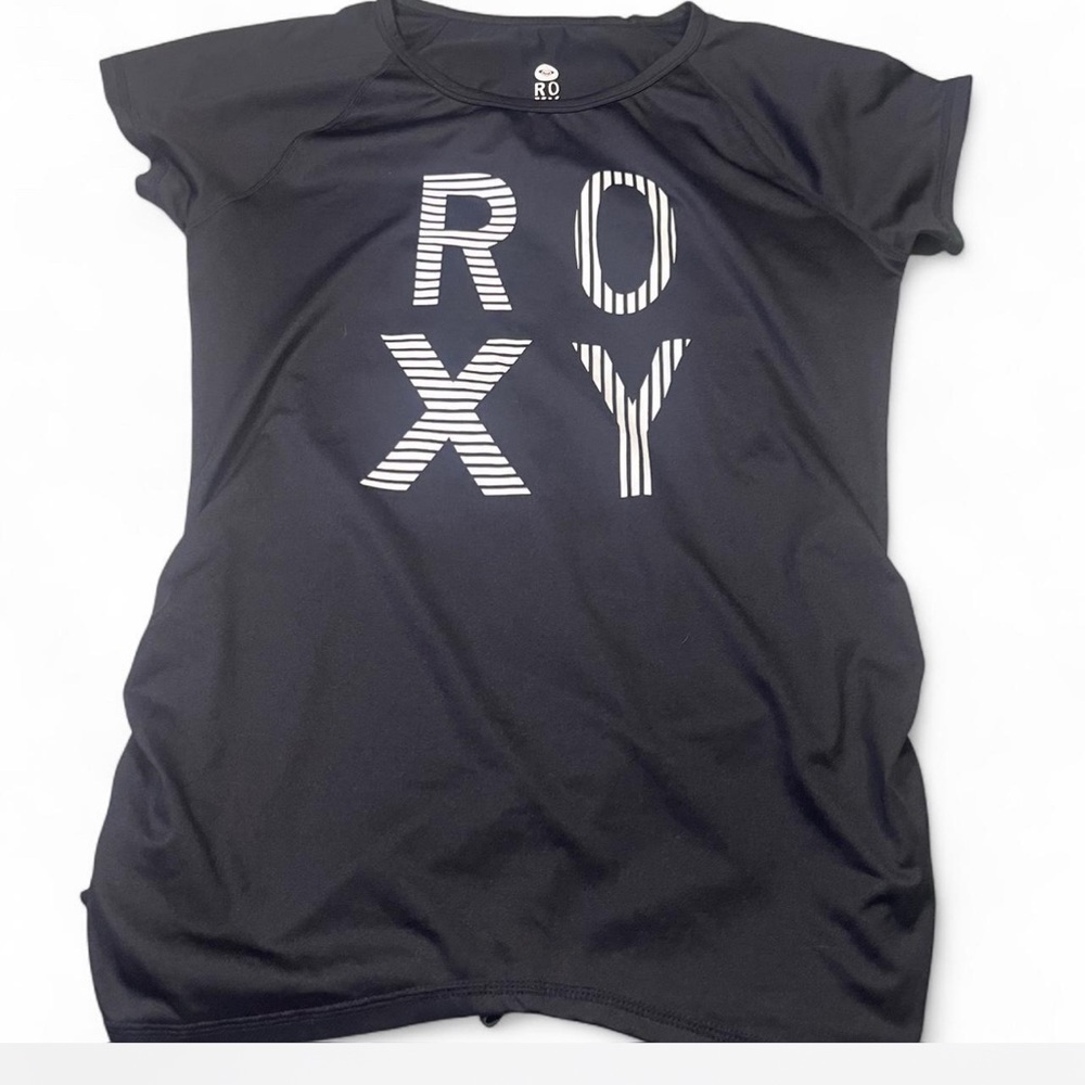 Roxy Charcoal Graphic Tee